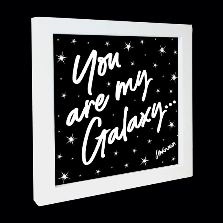 "you are my galaxy" card