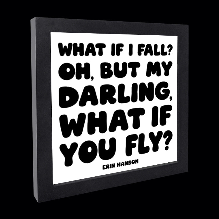 "what if i fall" card