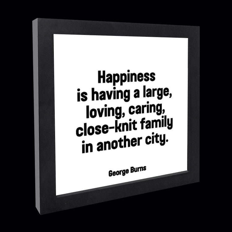 "happiness is" card