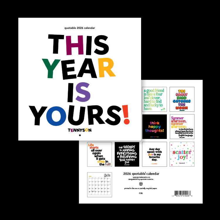 2026 quotable calendar