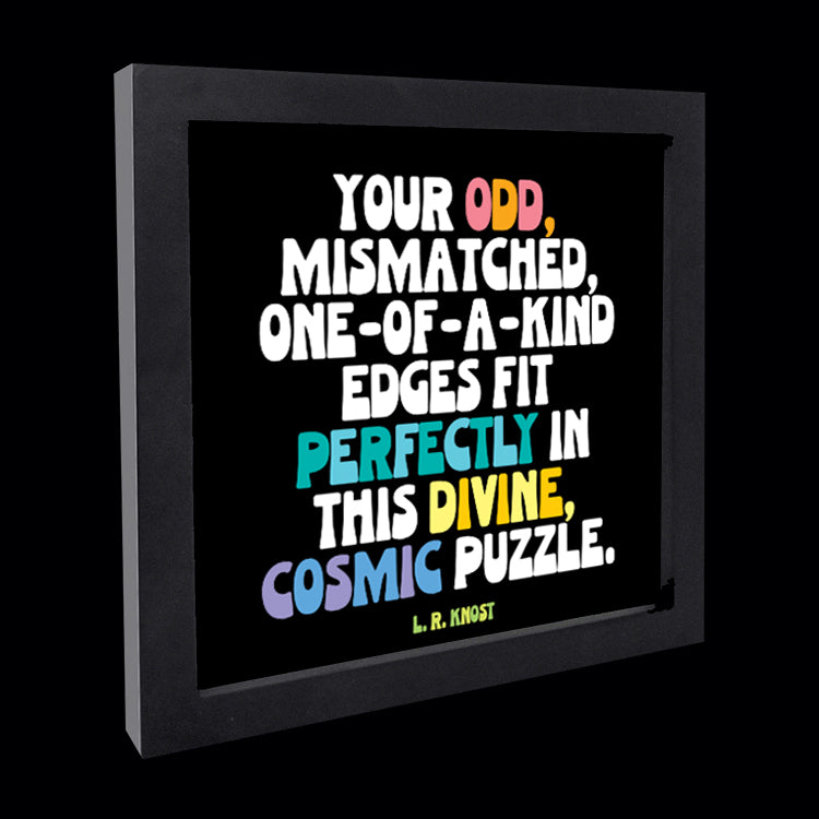 "divine cosmic puzzle" card