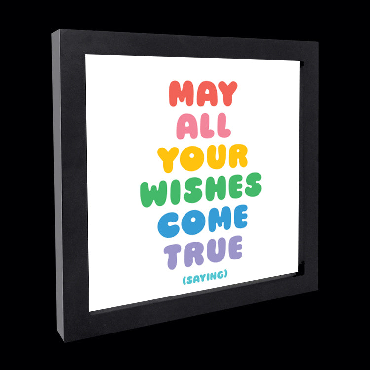 "wishes come true" card