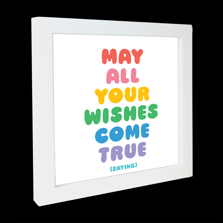 "wishes come true" card