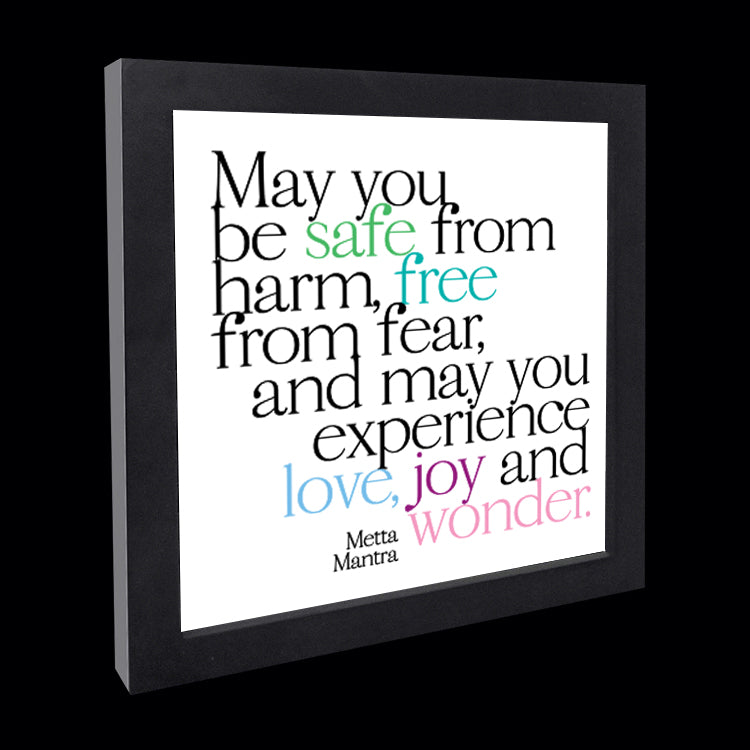 "may you be safe" card