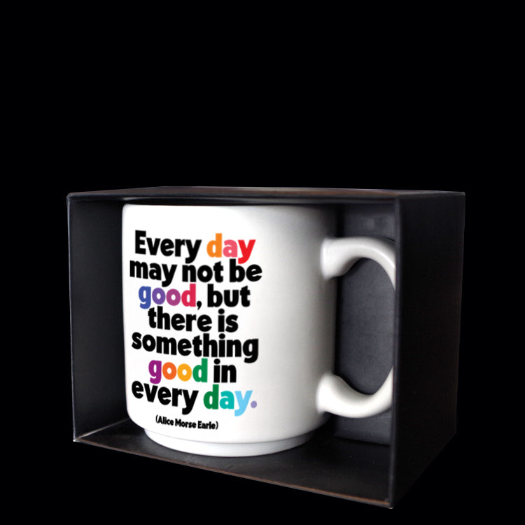 "good in every day" mini mug