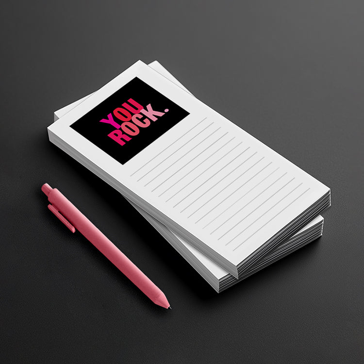 "you rock" list pad