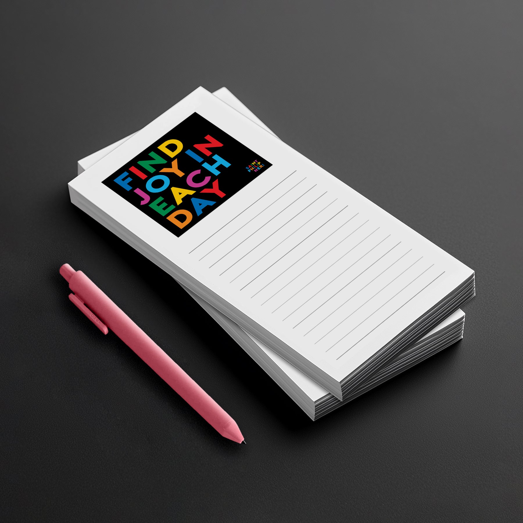 "find joy" list pad
