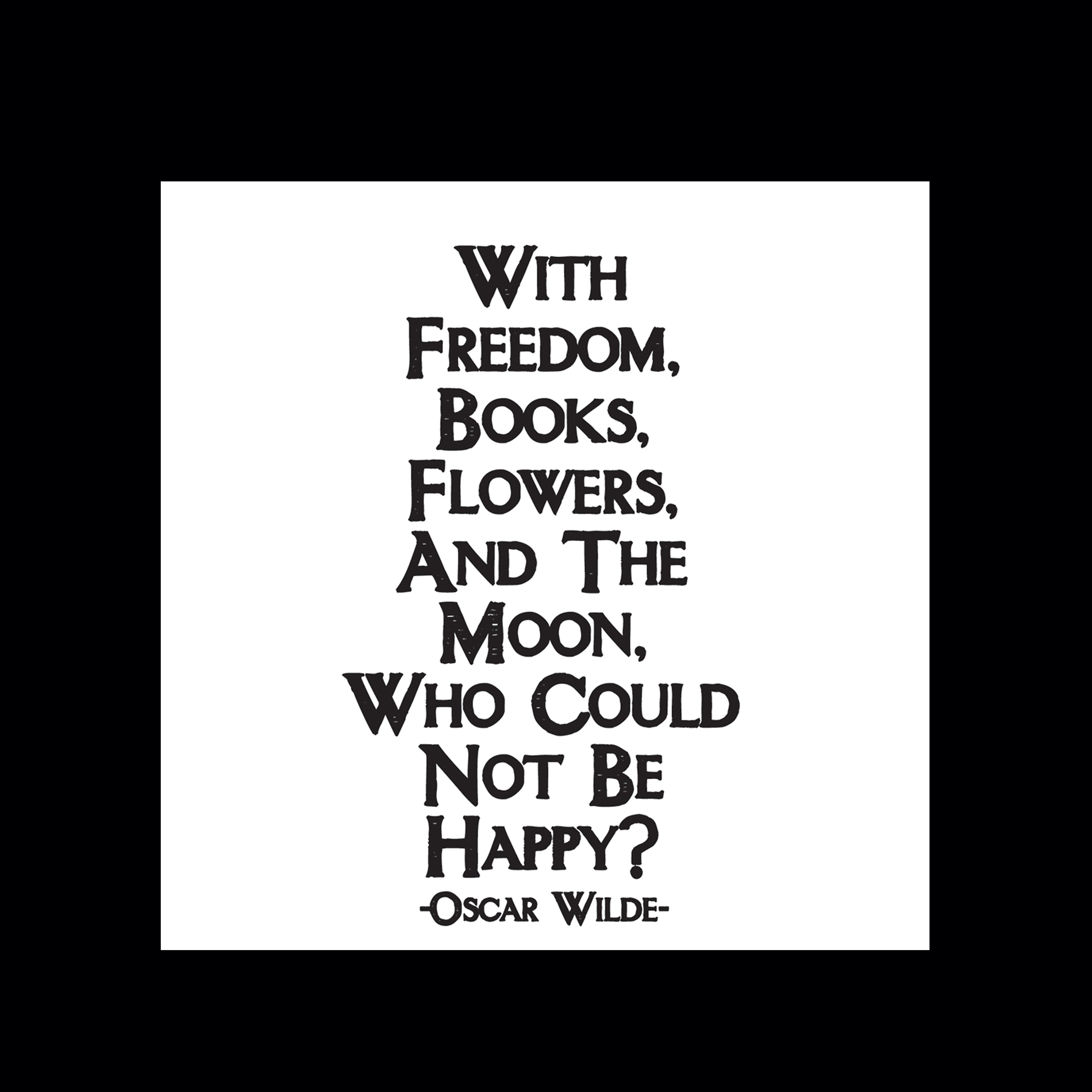 "freedom books flowers" magnet