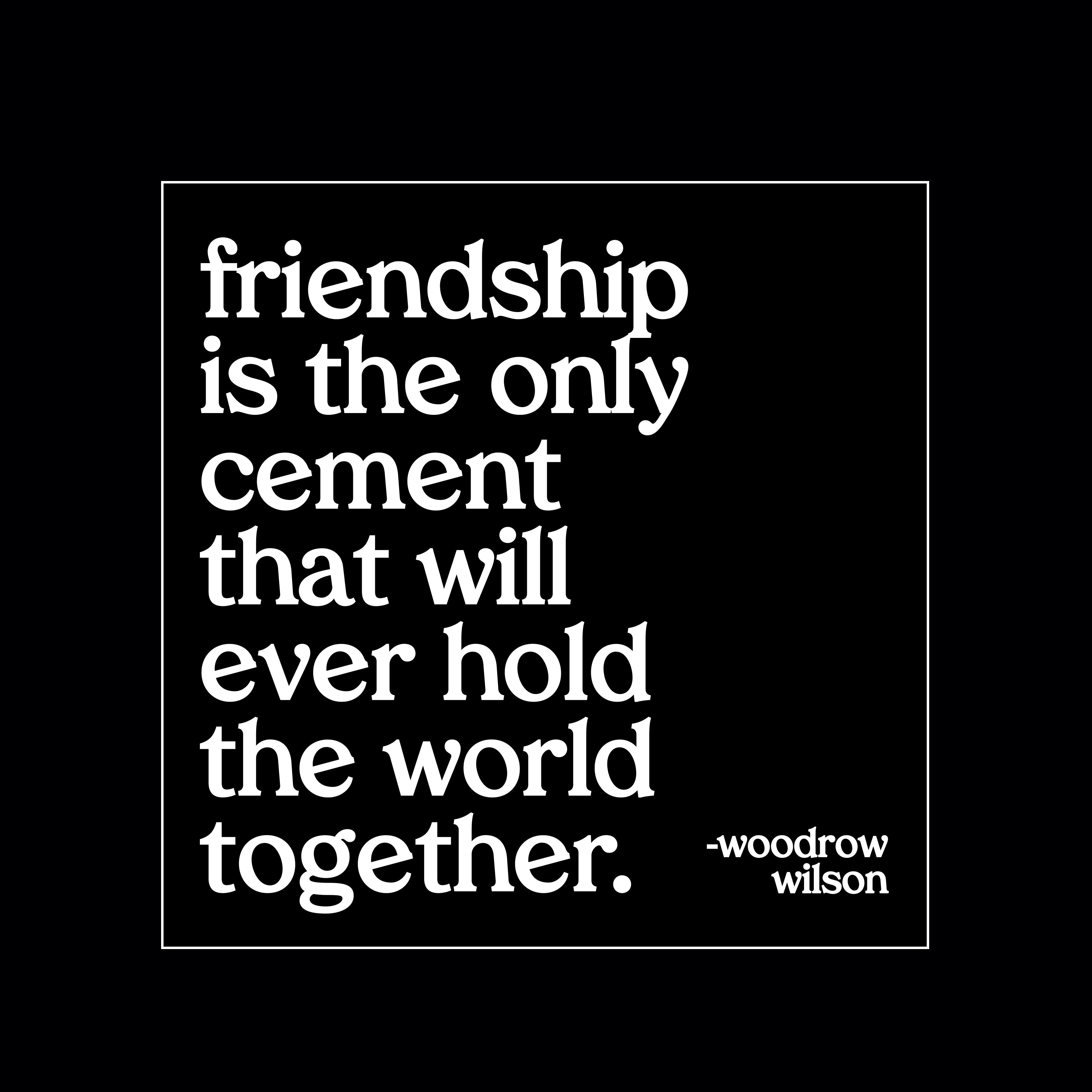 "friendship cement" magnet