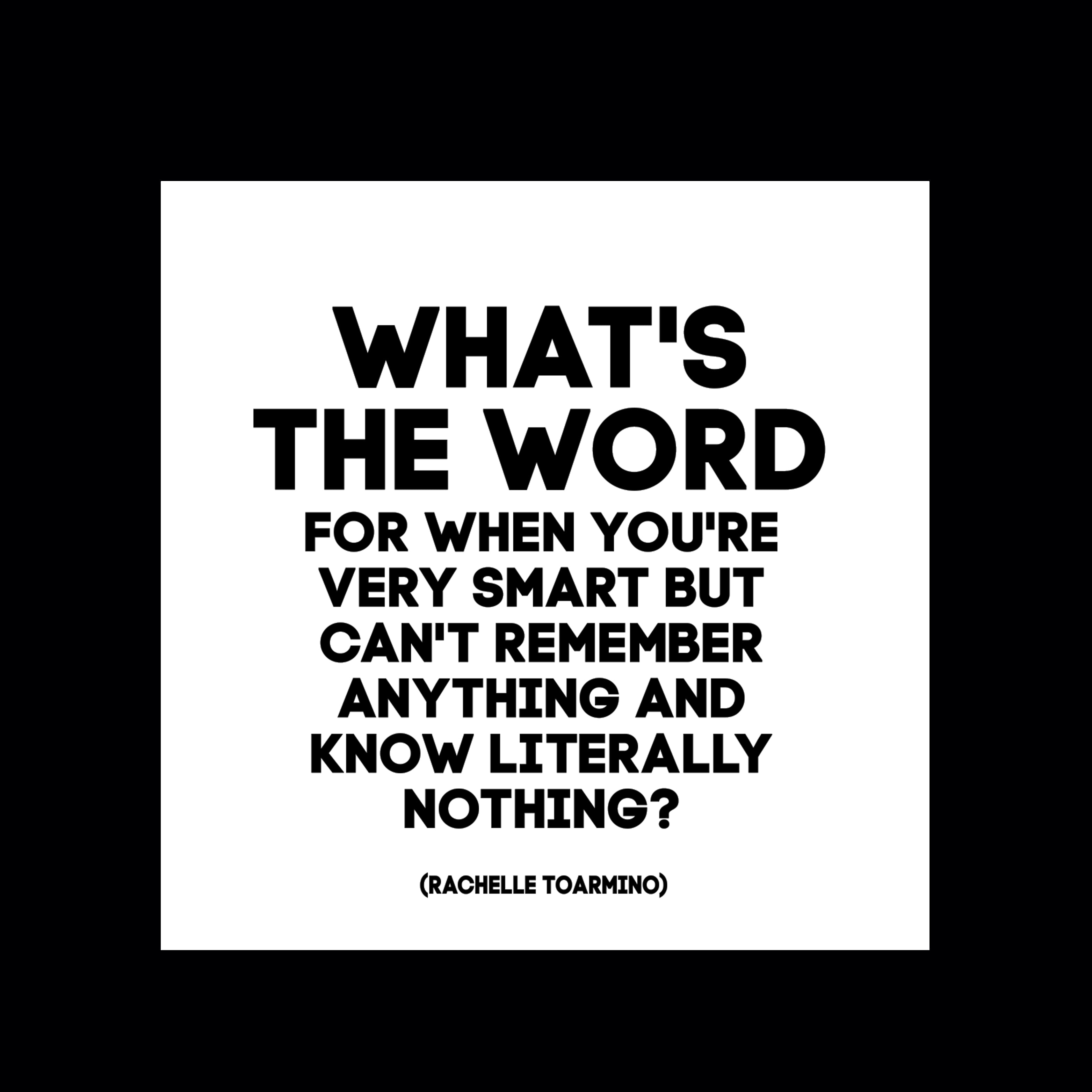 "what's the word" magnet