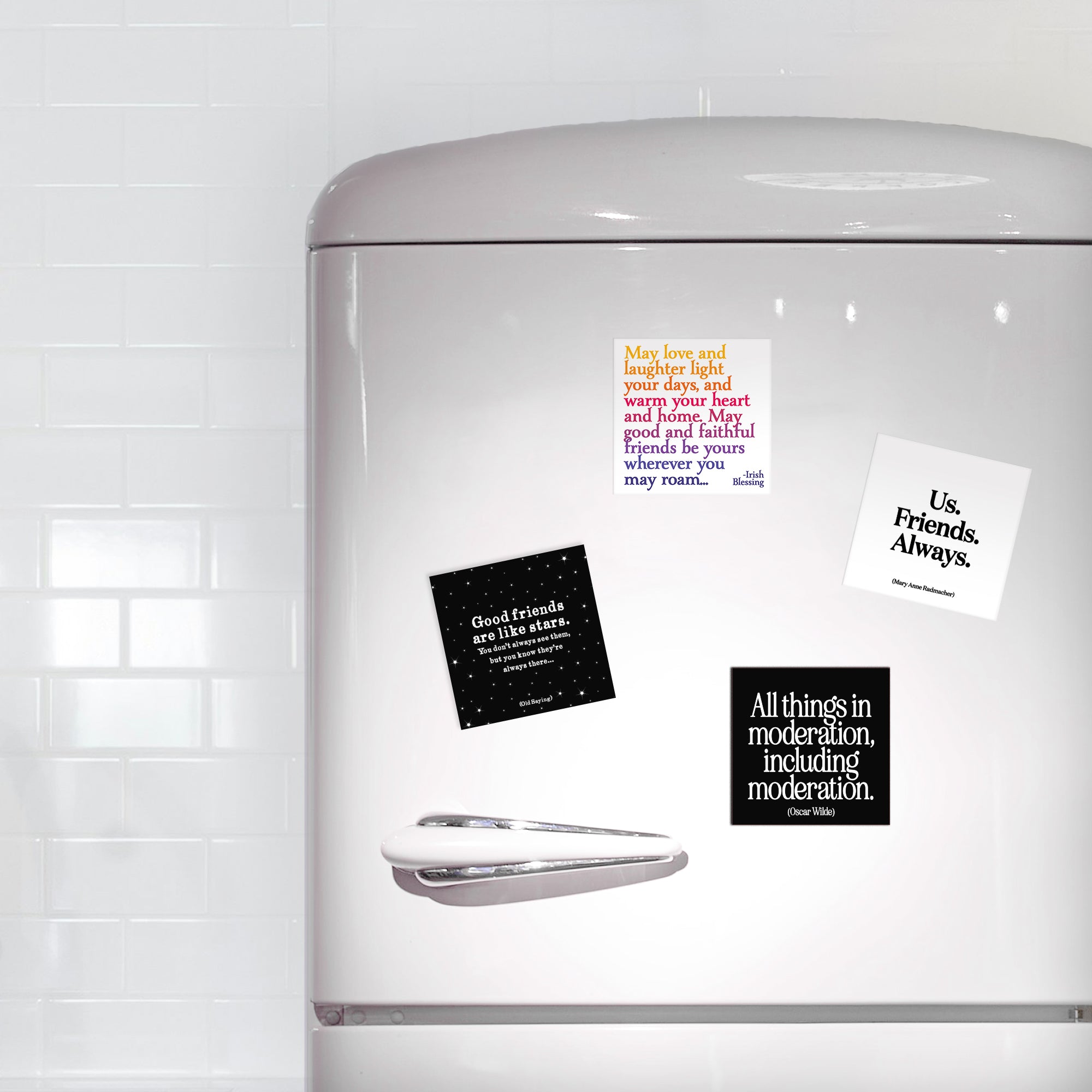 "may love and laughter" magnet