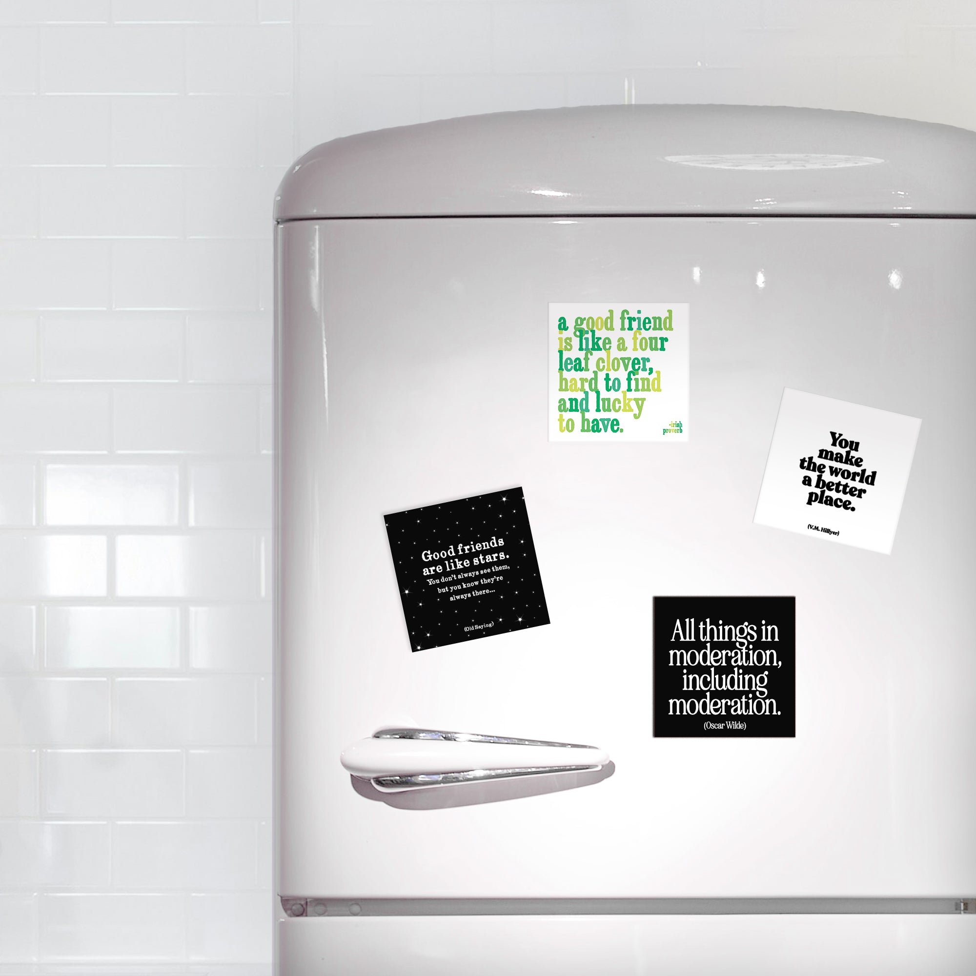 "four leaf clover" magnet