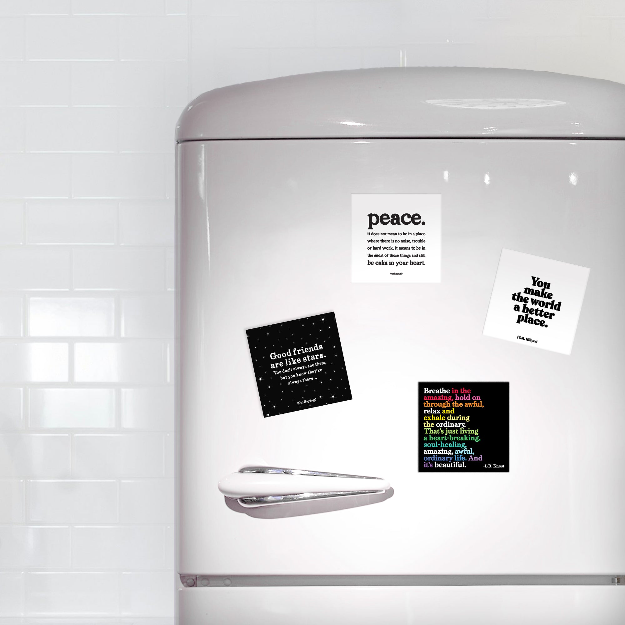 "breathe in the amazing" magnet