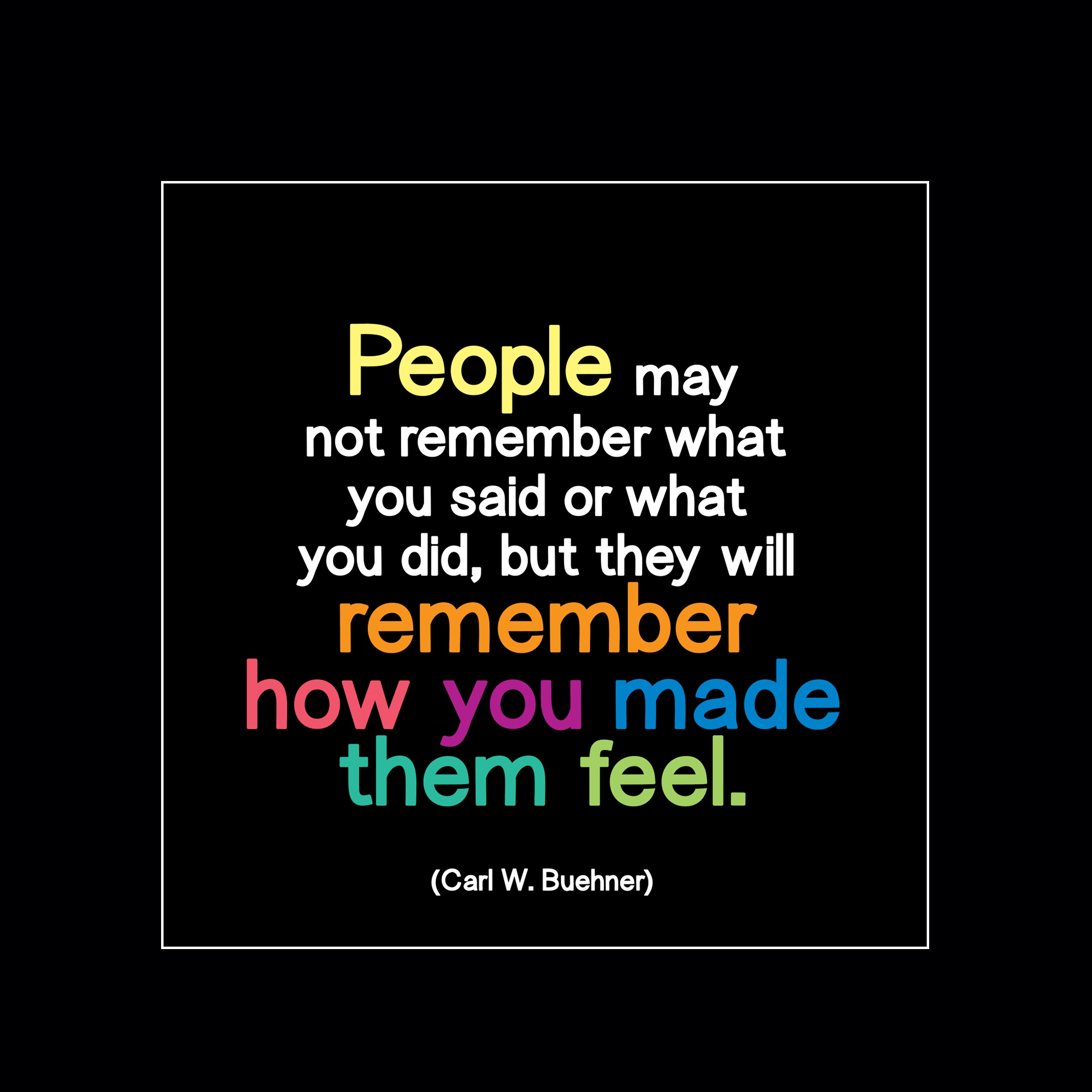 "people may not remember" magnet