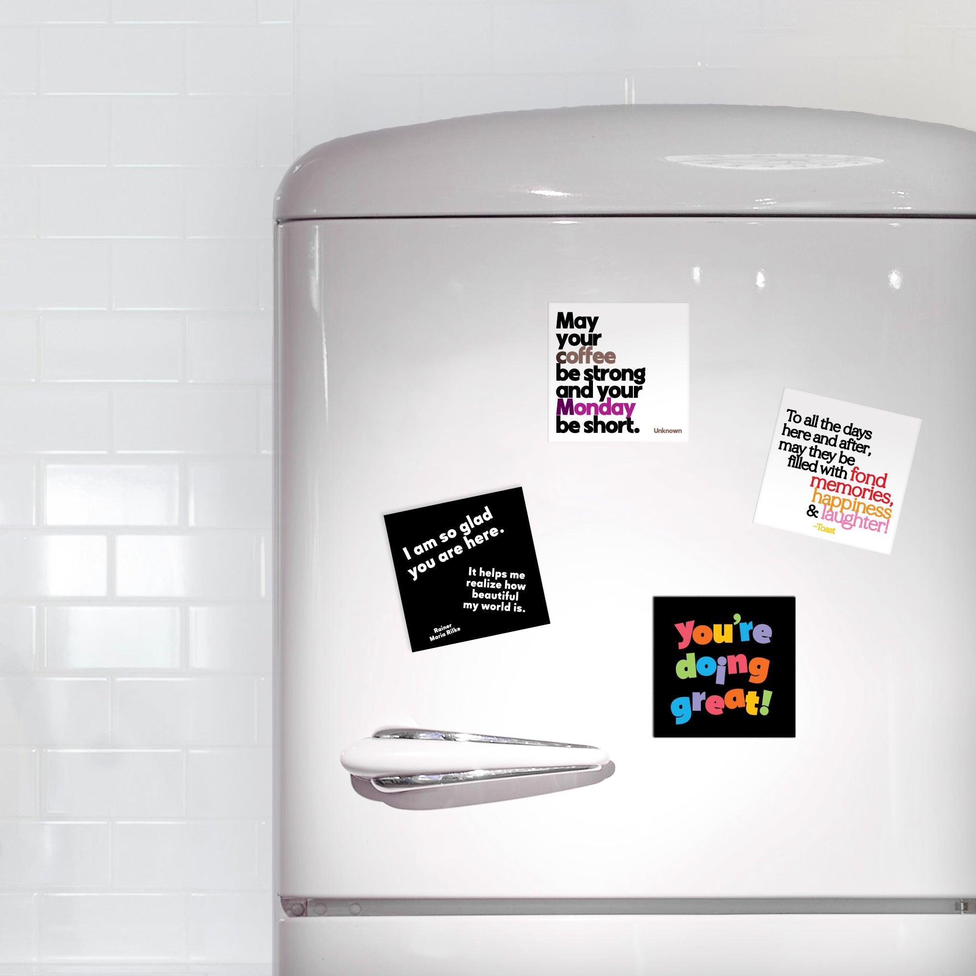 "may your coffee be strong" magnet