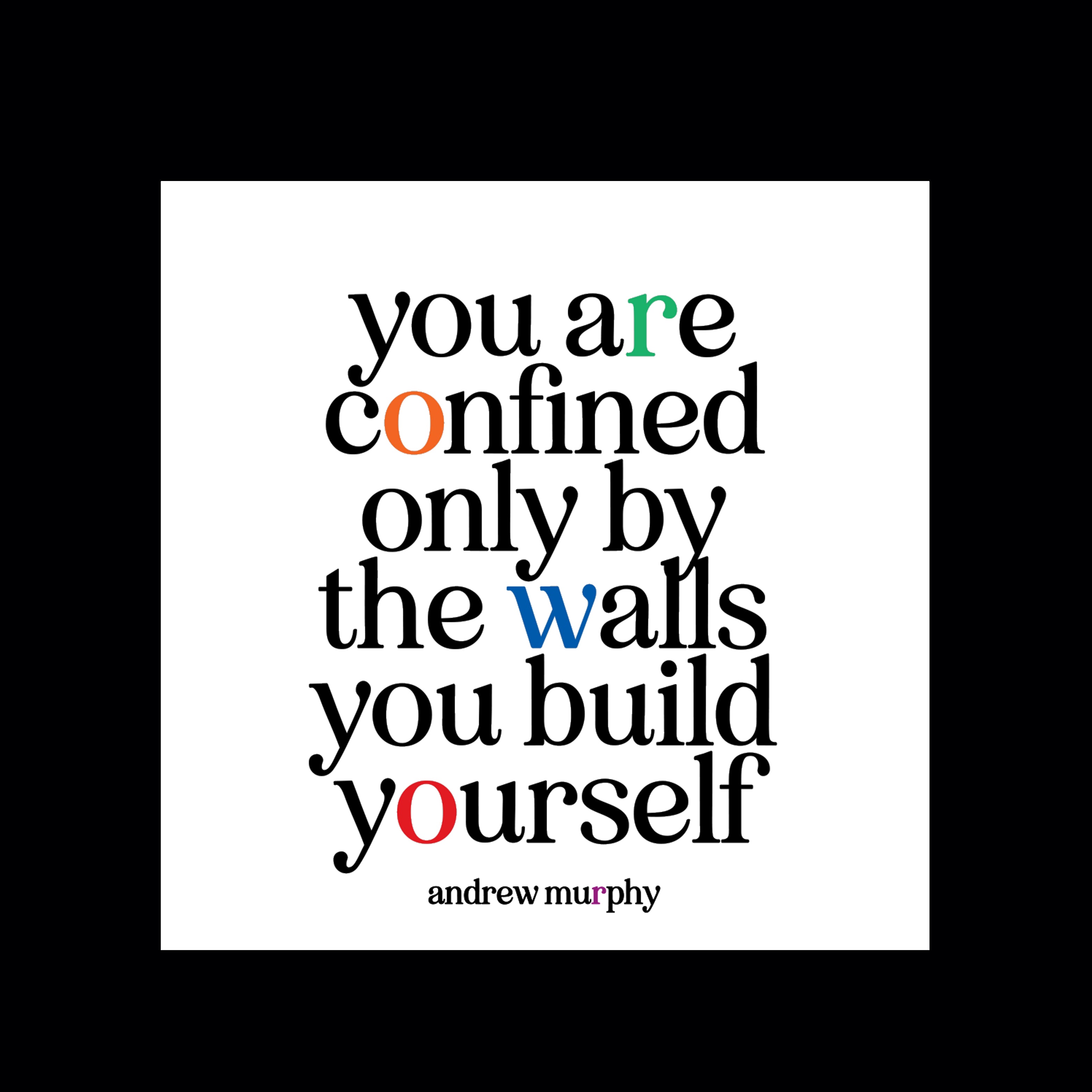 "you are confined" magnet