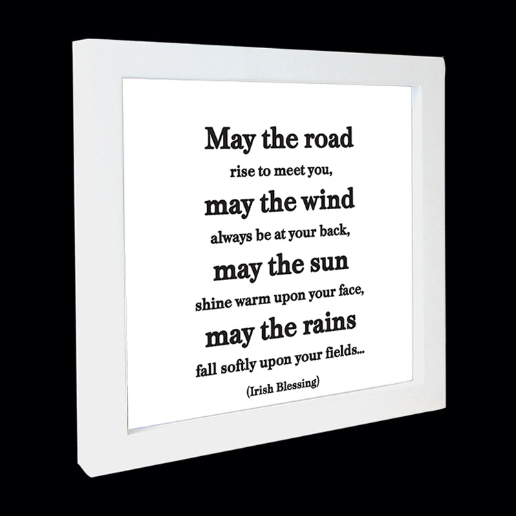 "may the road rise" card