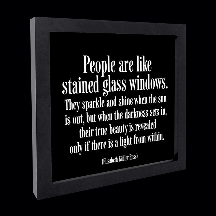 "stained glass windows" card