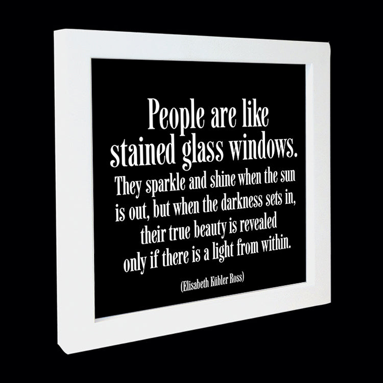 "stained glass windows" card