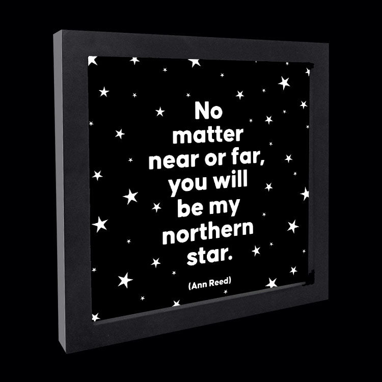 "no matter near or far" card