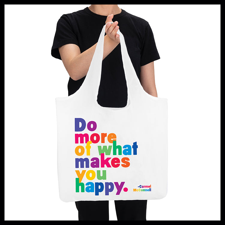 "do more" fold-up bag