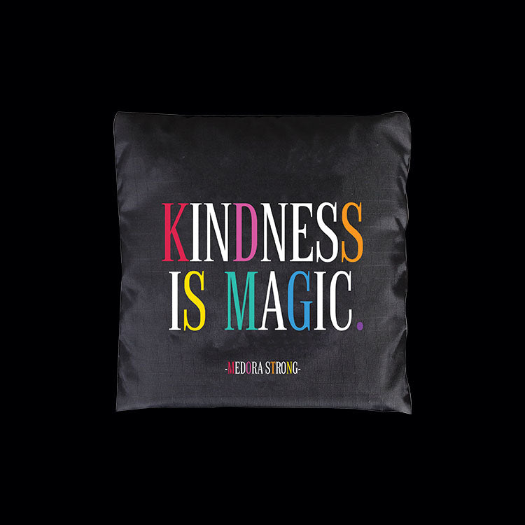 "kindness is magic" fold-up bag