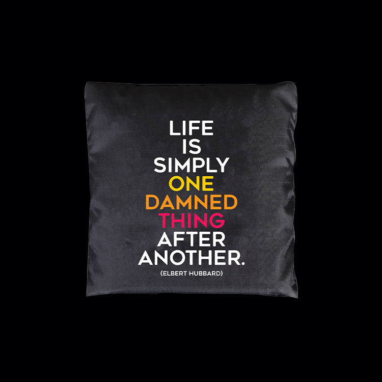 "life is simply" fold-up bag