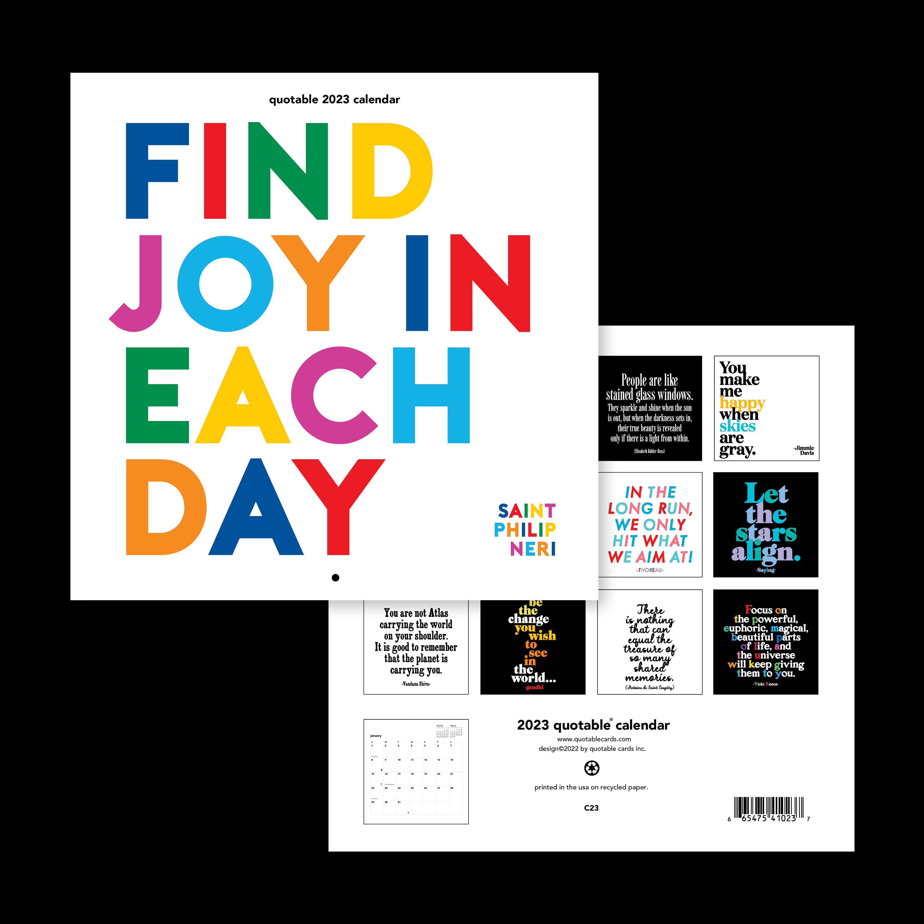 2023 quotable calendar