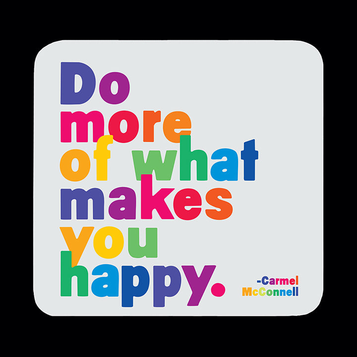 "do more" coaster