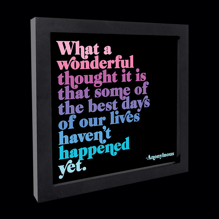 "what a wonderful thought" card