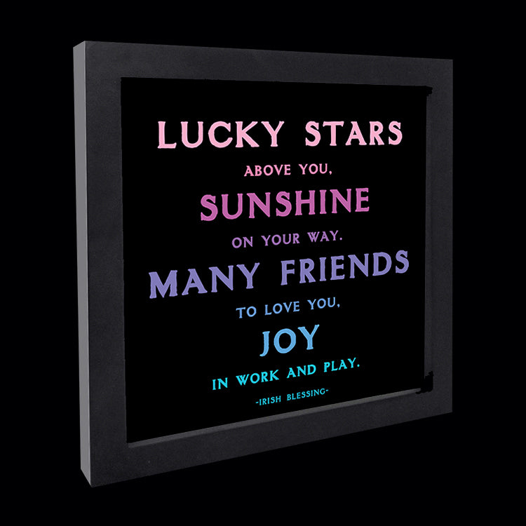 "lucky stars" card