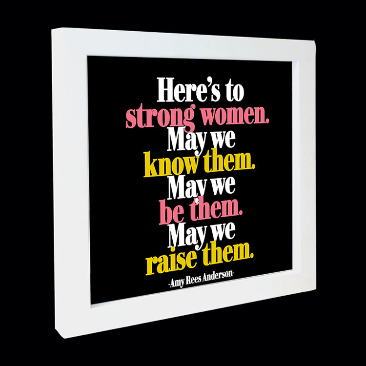 "strong women" card