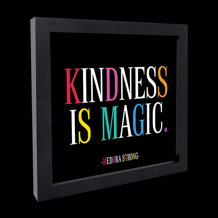 "kindness is magic" card