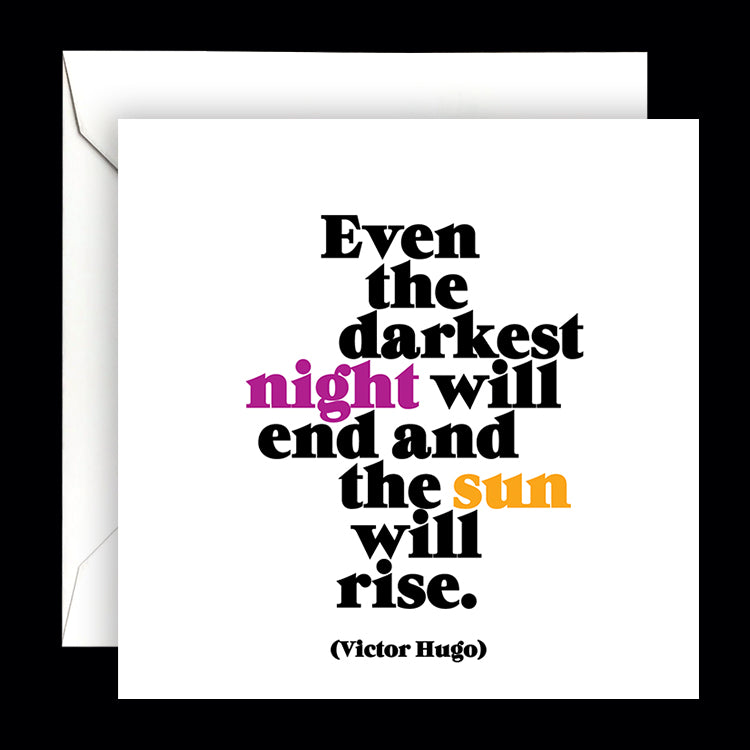 "darkest night" card