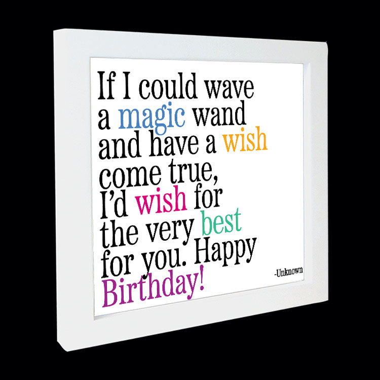 "wave a magic wand" card