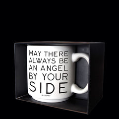 "angel by your side" mini mug