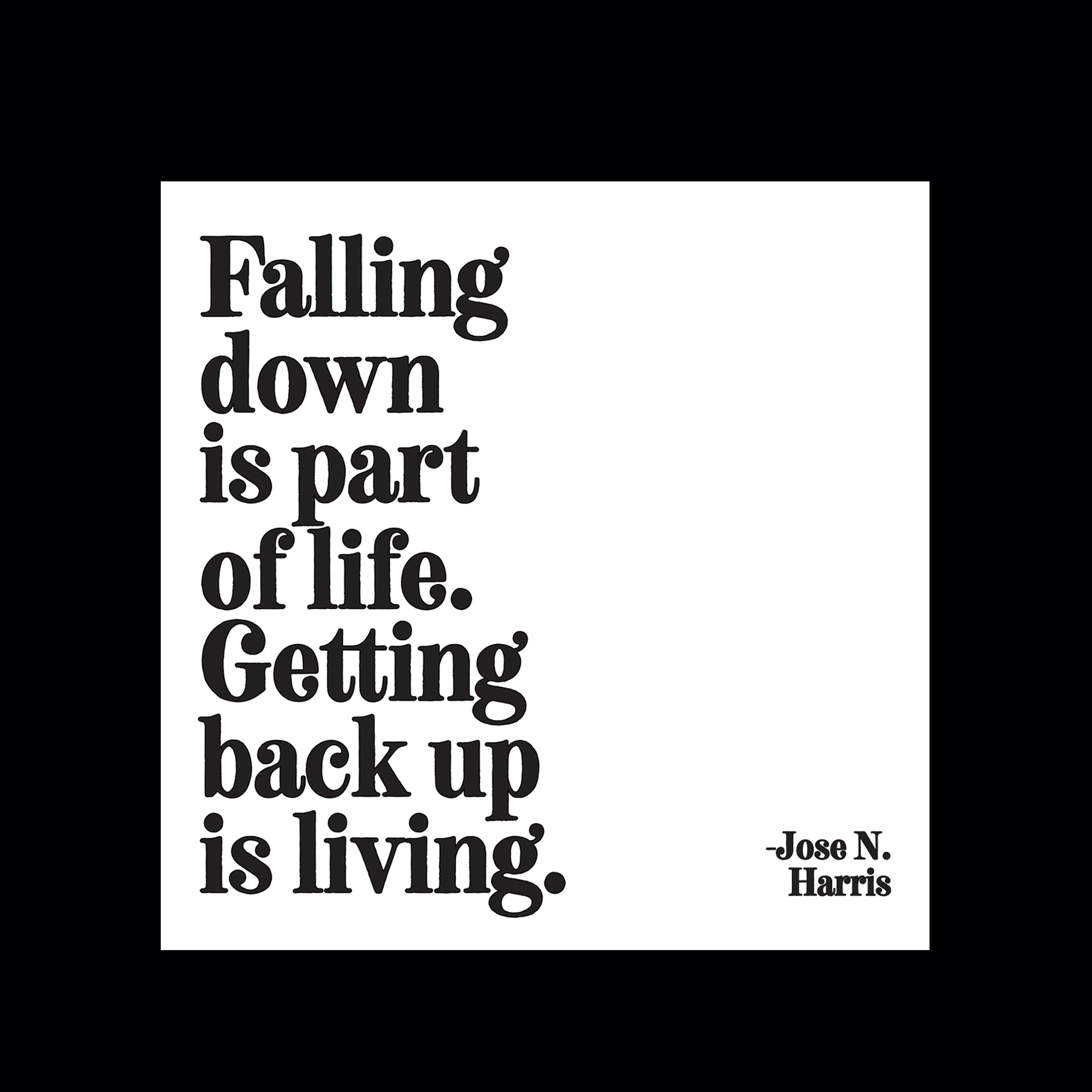 "falling down" magnet