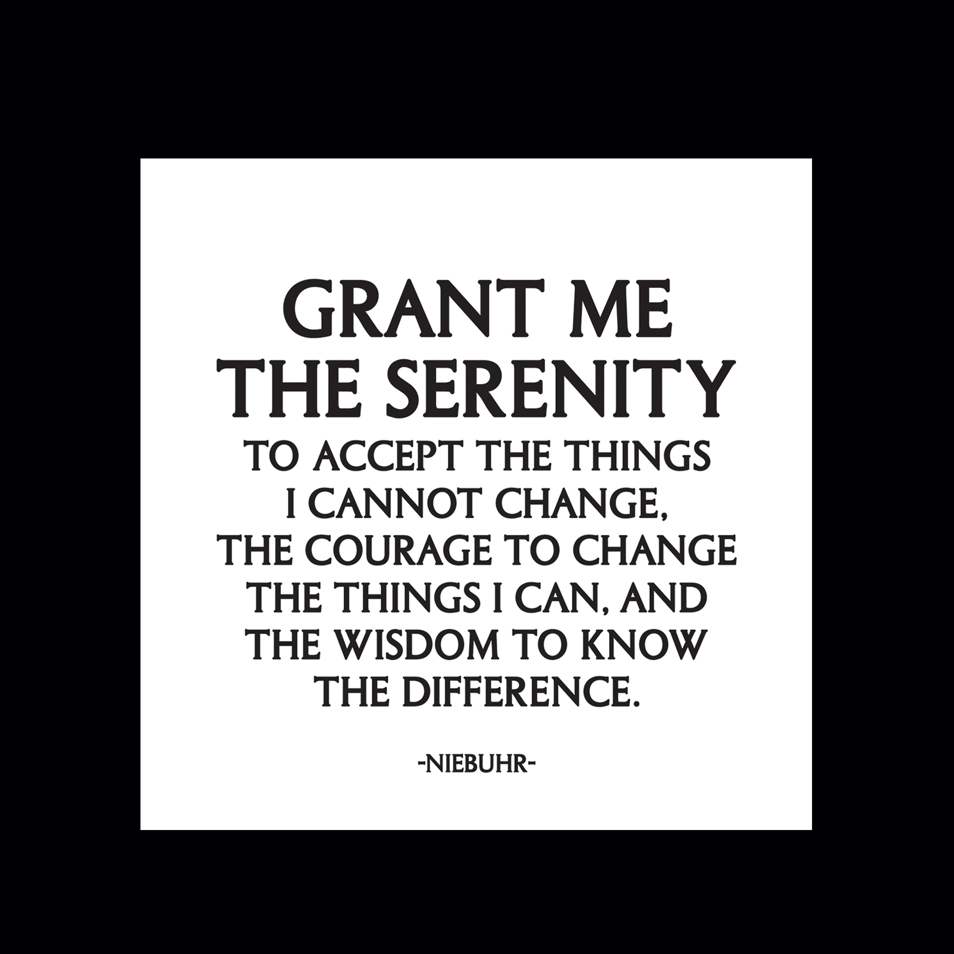 "grant me the serenity" magnet