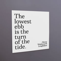 "the lowest ebb" magnet