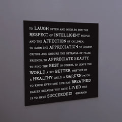 "to laugh often" magnet