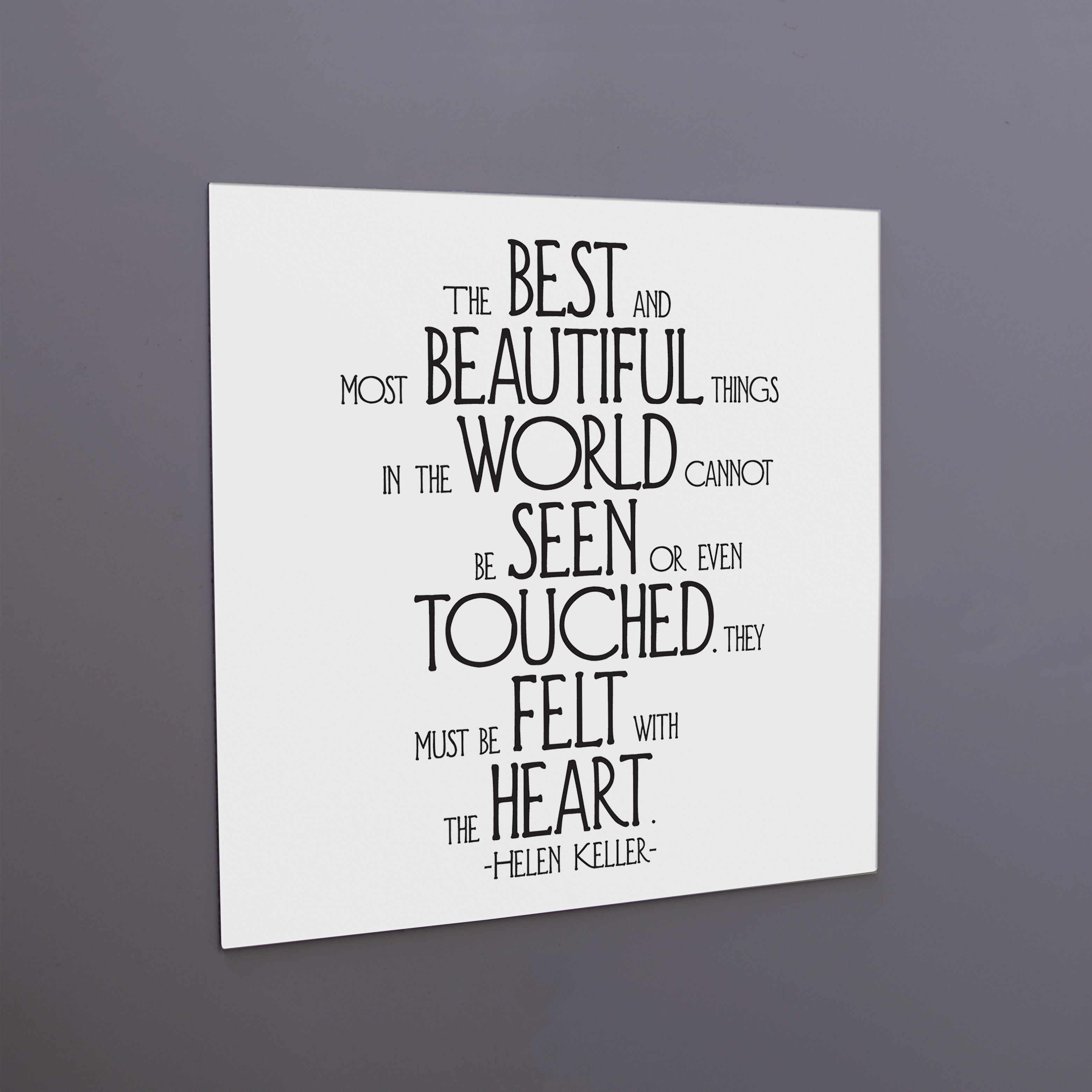 "most beautiful things" magnet