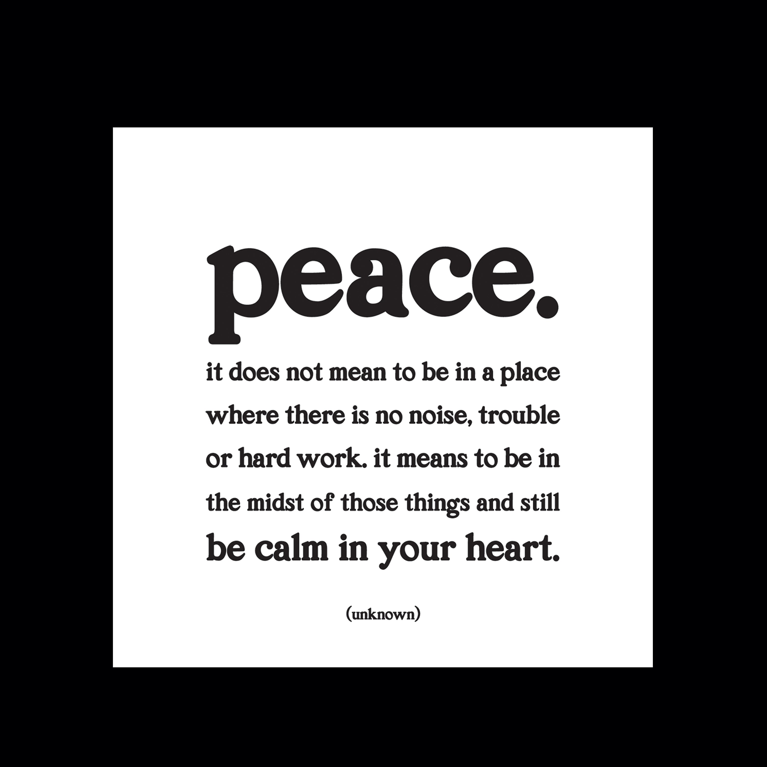 "peace" magnet