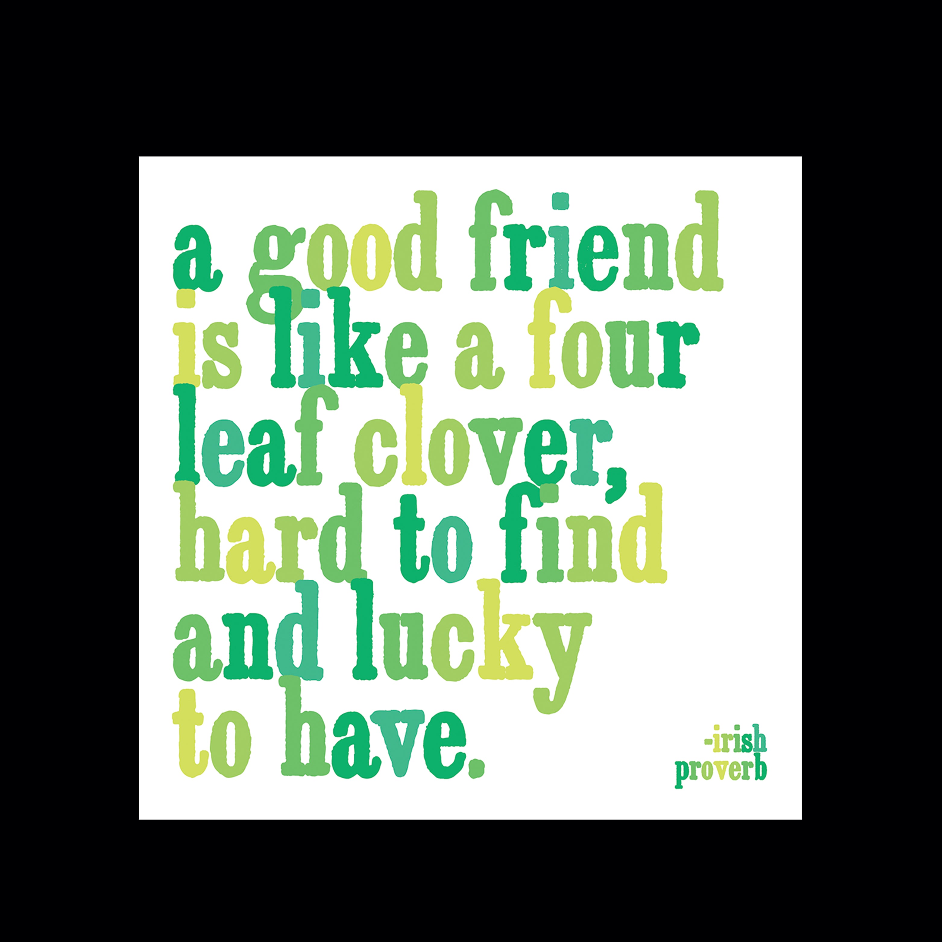 "four leaf clover" magnet