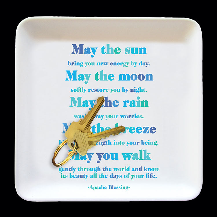 "may the sun" trinket dish