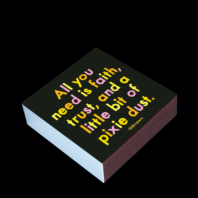 "pixie dust" matchbox
