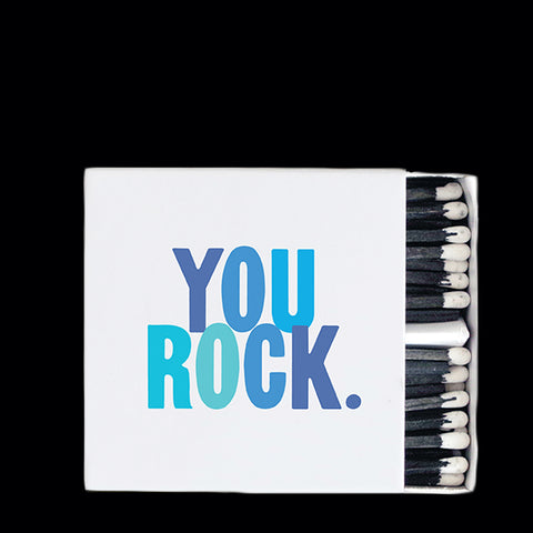 "you rock" matchbox