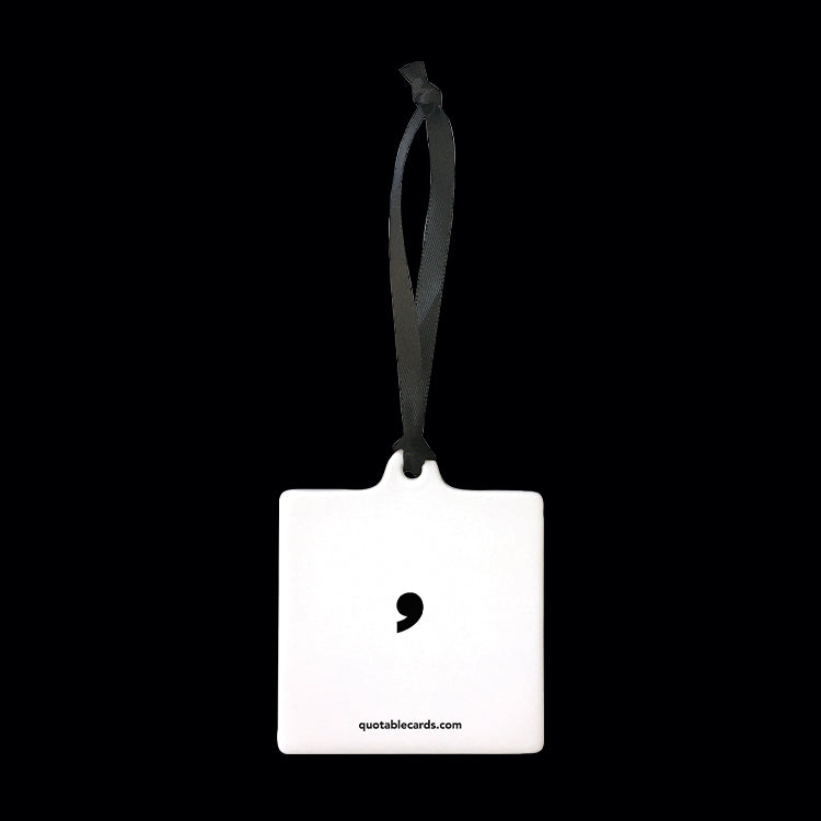 "angel by your side" ornament