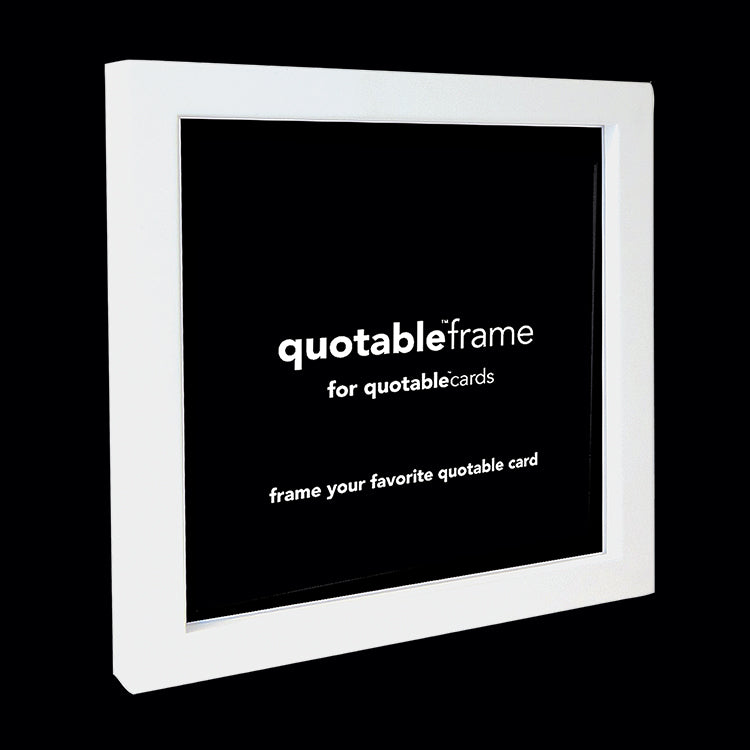 white frame