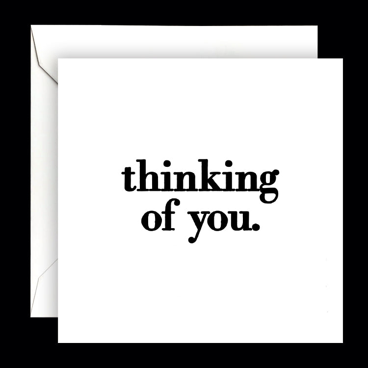 "thinking of you" card