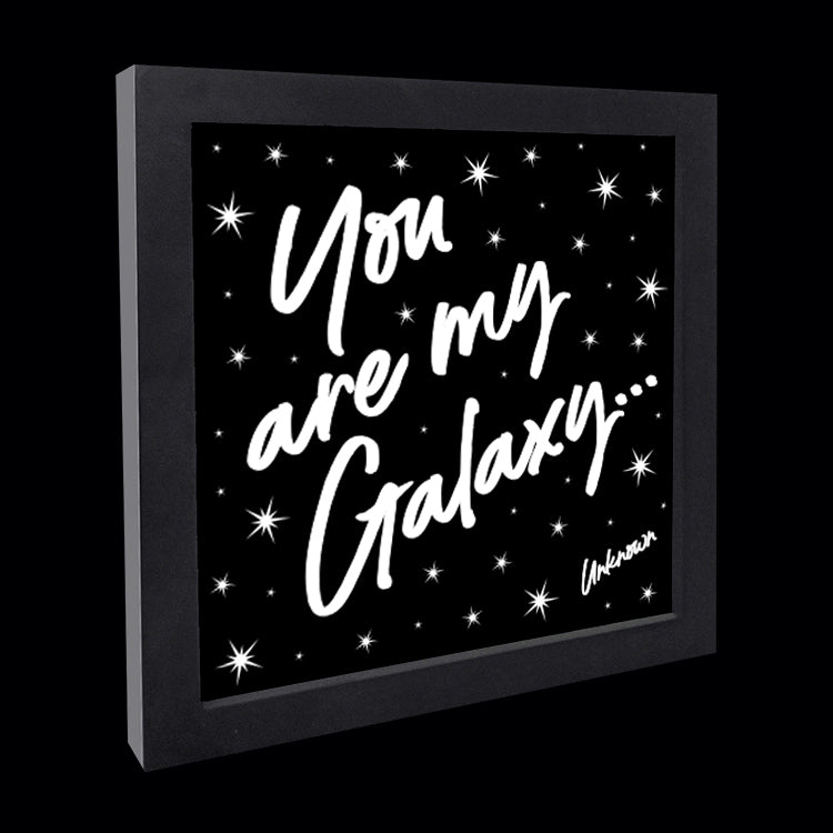 "you are my galaxy" card
